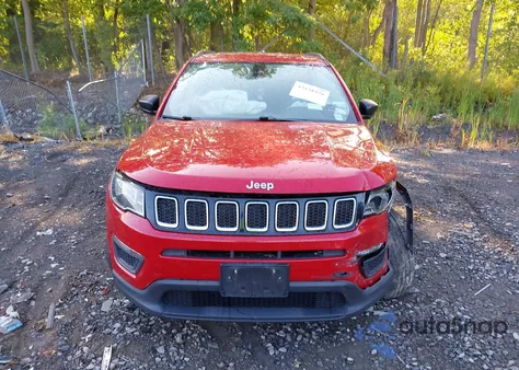 2020 Jeep Compass Sport 4X4 z USA, uszkodzony, nr VIN 3C4NJDAB9LT167930